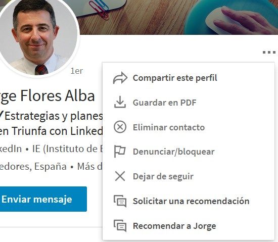 pedir recomendacion o recomendar en LinkedIn